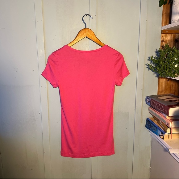 NWT Lacoste Women's Short Sleeve Tee in Pink Y2K - Picture 5 of 5